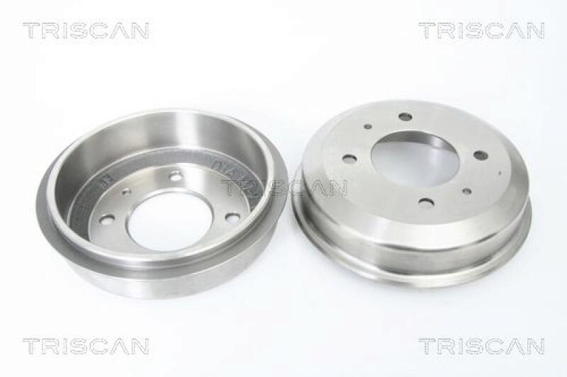 2x TRISCAN Bremstrommel 8120 43206