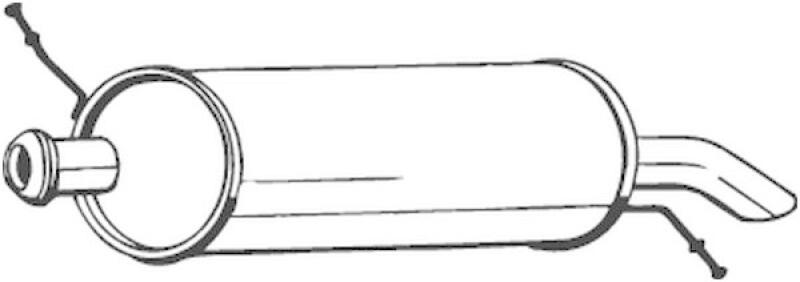 BOSAL Endschalld&auml;mpfer 135-545
