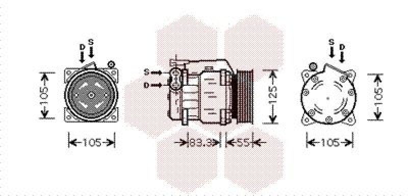 Compressor, air conditioning