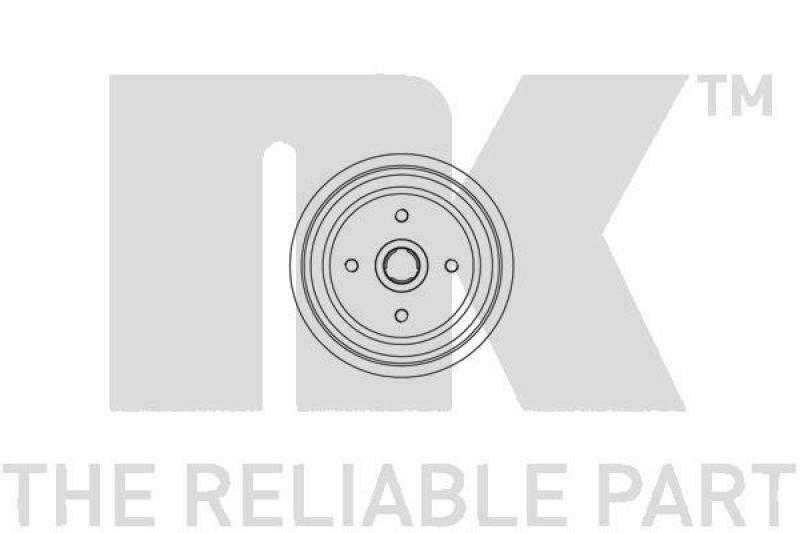 2x NK Bremstrommel 254723