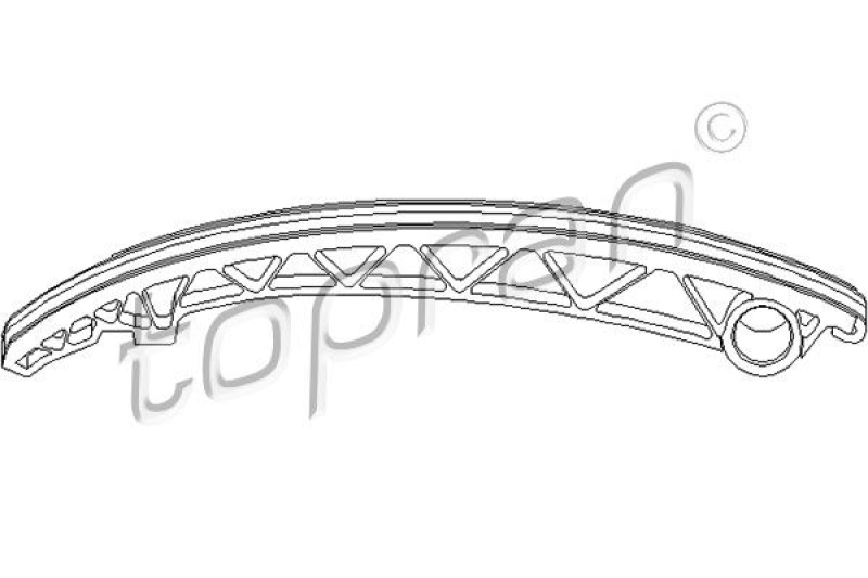 TOPRAN Spannschiene, Steuerkette 205 563