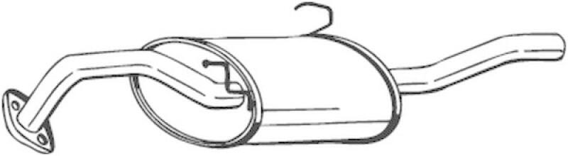 BOSAL Endschalld&auml;mpfer 142-727