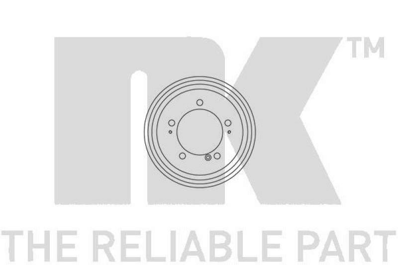 2x NK Bremstrommel 263602