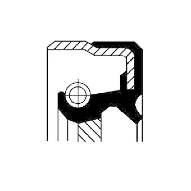 CORTECO Shaft Seal, manual transmission