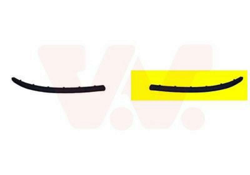 VAN WEZEL Trim/Protective Strip, bumper