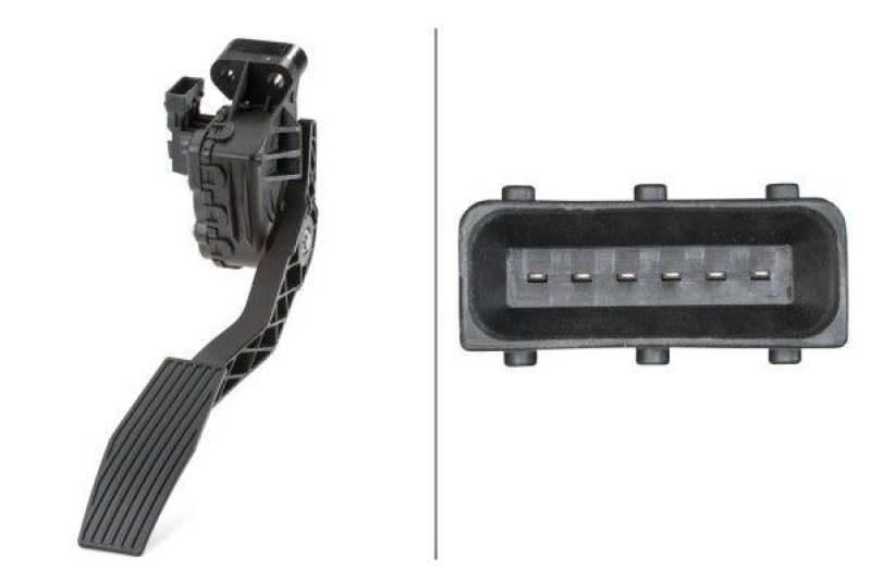 HELLA Sensor, Fahrpedalstellung 6PV 010 946-291