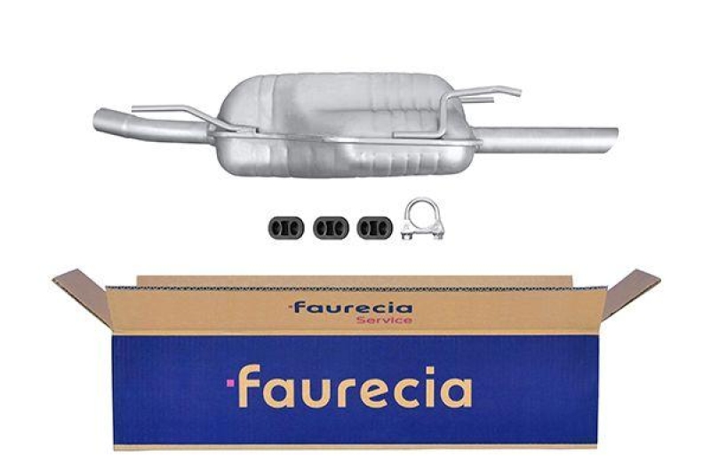 HELLA Rear Muffler Easy2Fit &ndash; PARTNERED with Faurecia