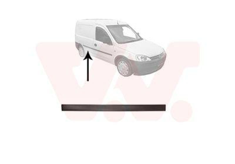 VAN WEZEL Zier-/Schutzleiste, T&uuml;r 3789426