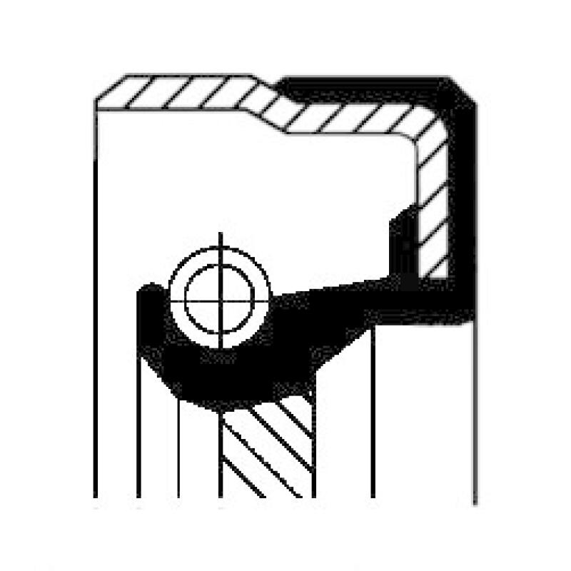 CORTECO Shaft Seal, manual transmission