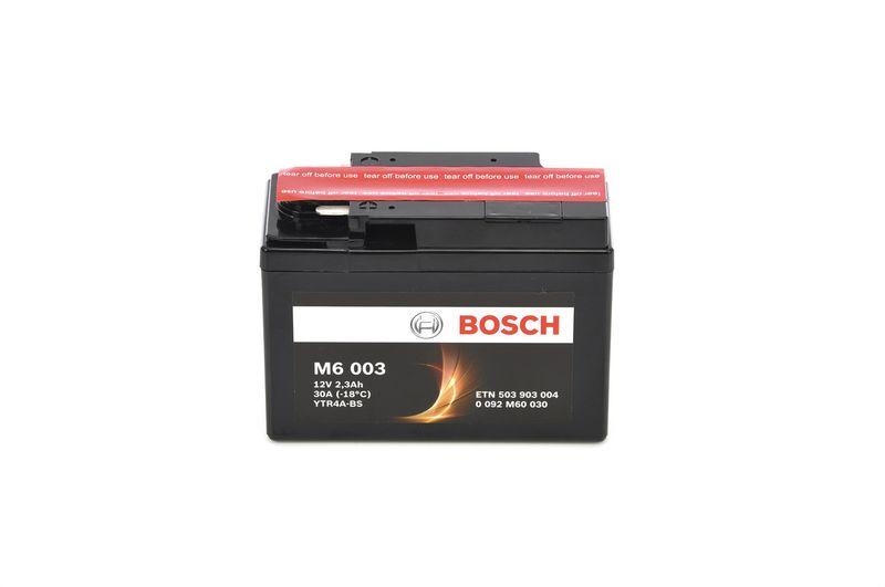 BOSCH Starterbatterie M6 12V 3Ah 40A 0 092 M60 030