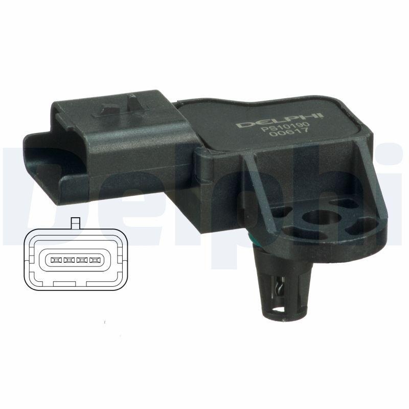 DELPHI Luftdrucksensor, H&ouml;henanpassung PS10190