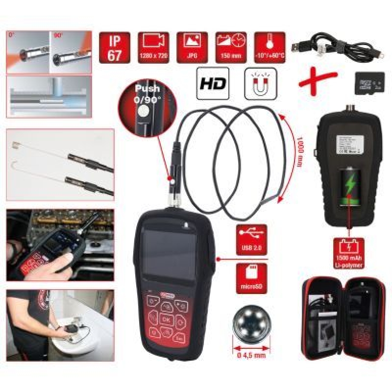 KS TOOLS Videoendoskop-Satz 5507530
