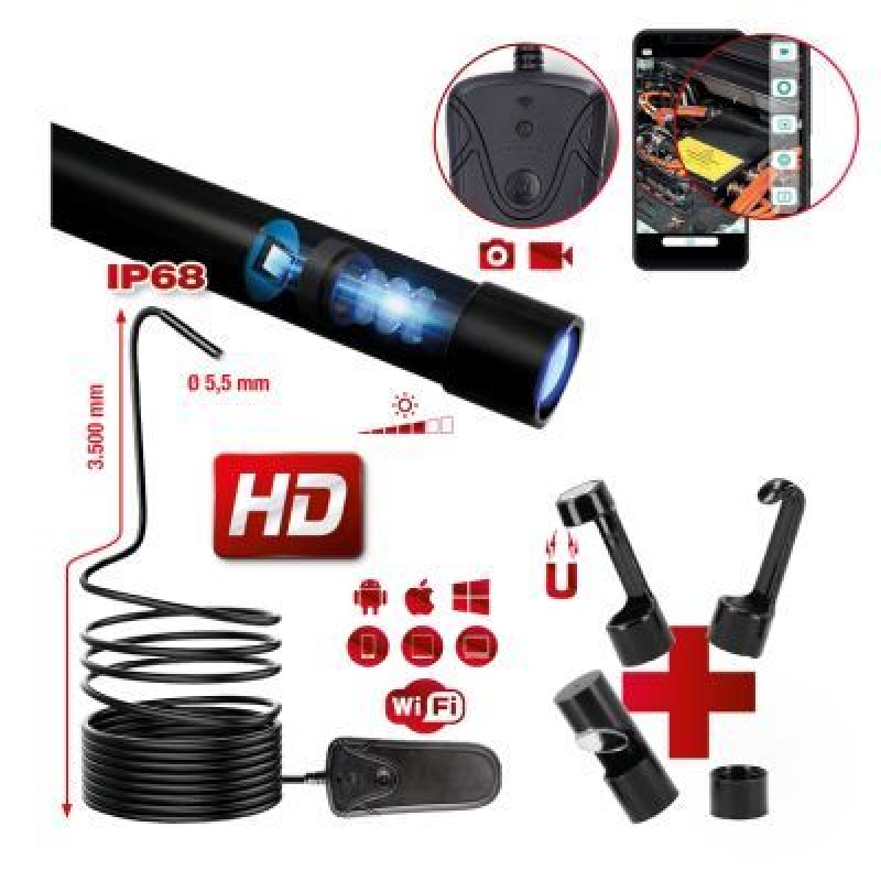 KS TOOLS Videoendoskop-Satz 5507560