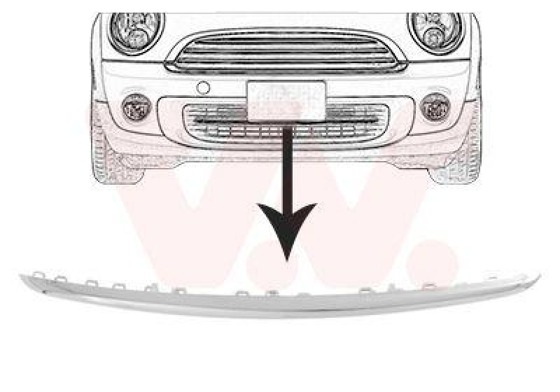 VAN WEZEL Cover, bumper