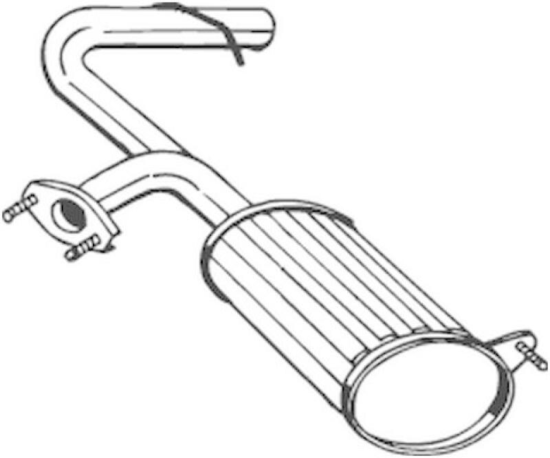 BOSAL End Silencer