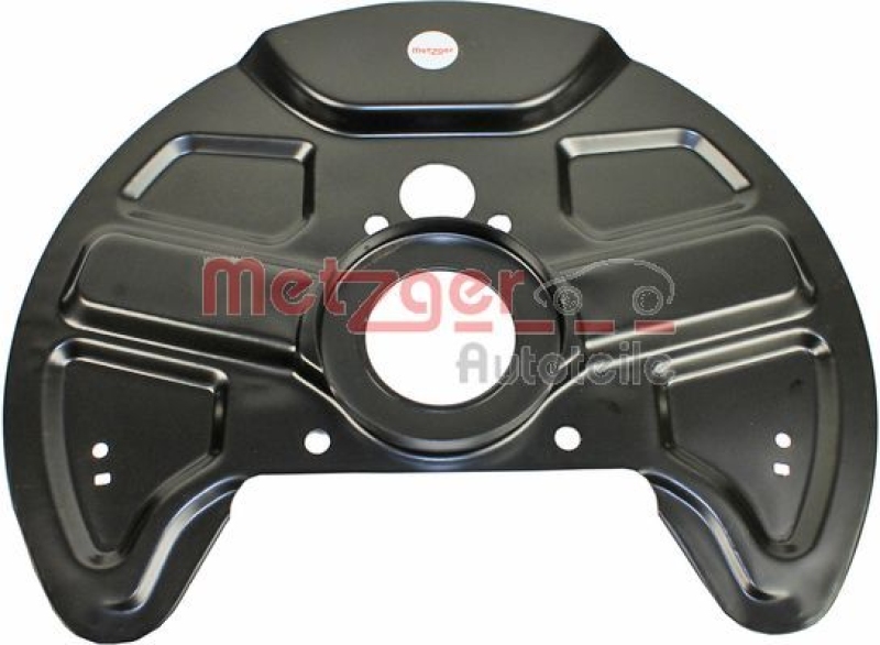 METZGER Spritzblech, Bremsscheibe 6115112