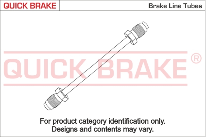 QUICK BRAKE Bremsleitung CU-0230TX-TX