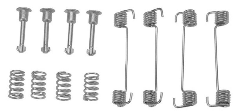 TRW Accessory Kit, parking brake shoes