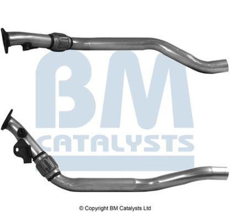 BM Catalysts Abgasrohr Auspuffanlage Vorne passend f&uuml;r Audi A4 B7 Avant 1.9 TDI BM50325