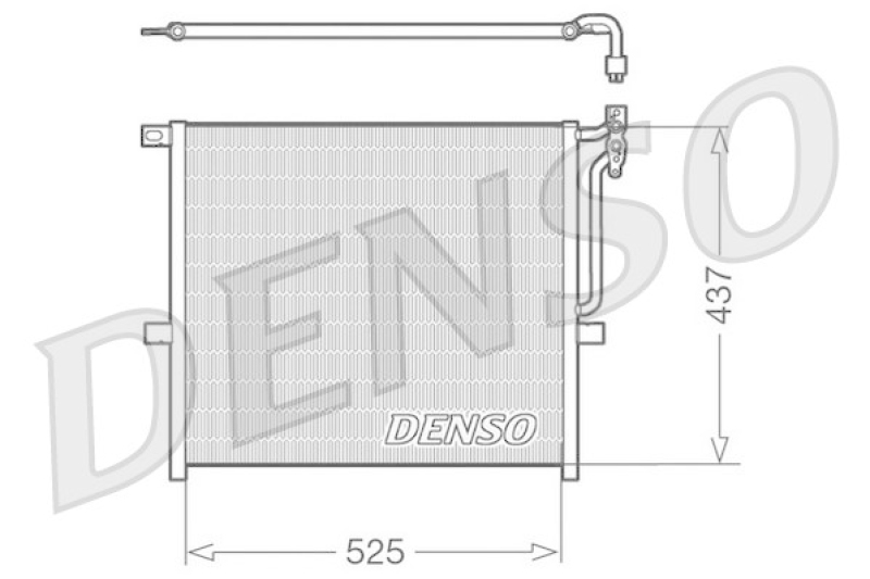 DENSO Condenser, air conditioning