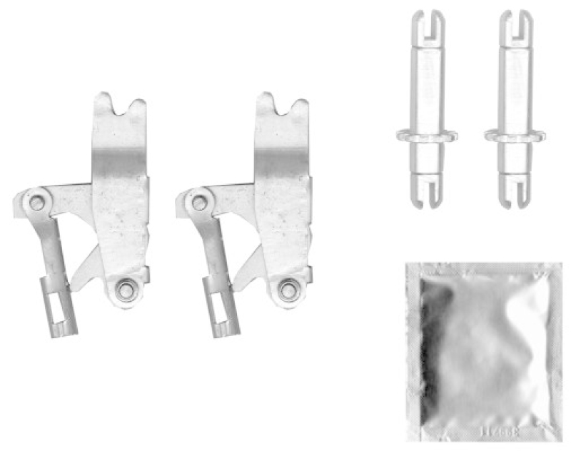 TEXTAR Reparatursatz, Expander Spreizschloss 97044600