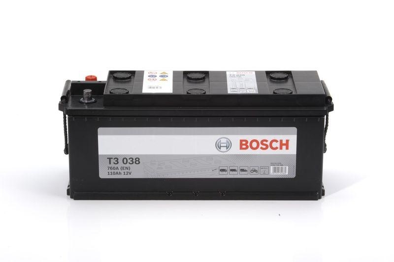 BOSCH Starterbatterie T3 12V 110Ah 760A 0 092 T30 380