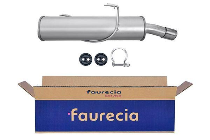 HELLA Rear Muffler Easy2Fit &ndash; PARTNERED with Faurecia