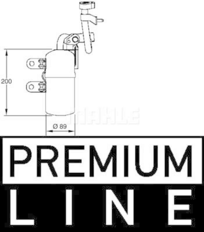 MAHLE Trockner, Klimaanlage BEHR *** PREMIUM LINE ***