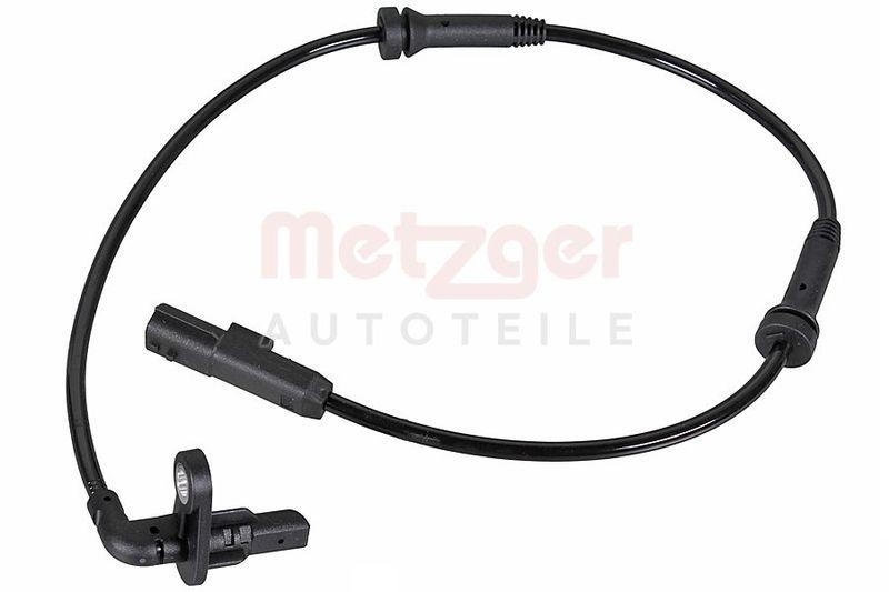 METZGER Sensor, Raddrehzahl ORIGINAL ERSATZTEIL GREENPARTS 09001603