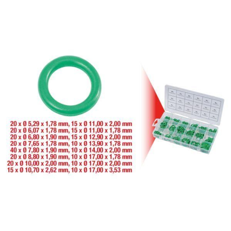 KS TOOLS Sortiment, O-Ring 9700340