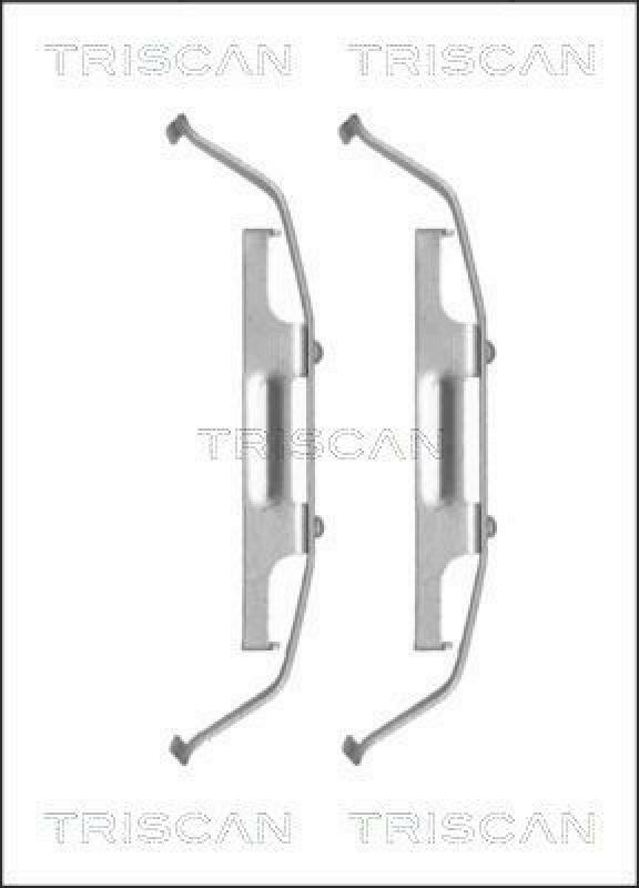 TRISCAN Accessory Kit, disc brake pads