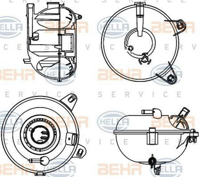 HELLA Ausgleichsbeh&auml;lter, K&uuml;hlmittel 8MA 376 702-464