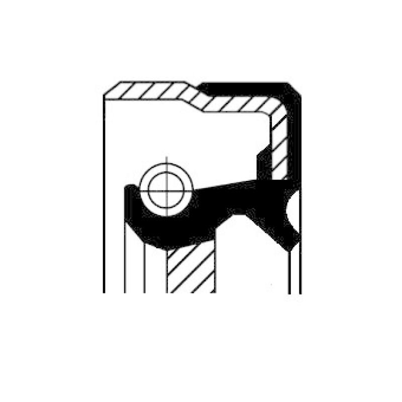 CORTECO Wellendichtring, Schaltgetriebe 01033854B