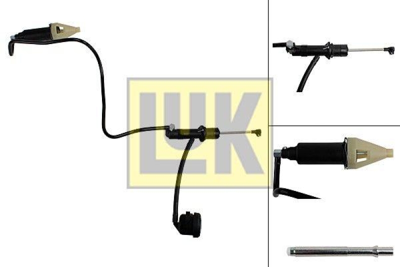 LuK Geber-/Nehmerzylindersatz, Kupplung passend f&uuml;r PEUGEOT 406 Break 2.1 TD 12V 513 0049 10