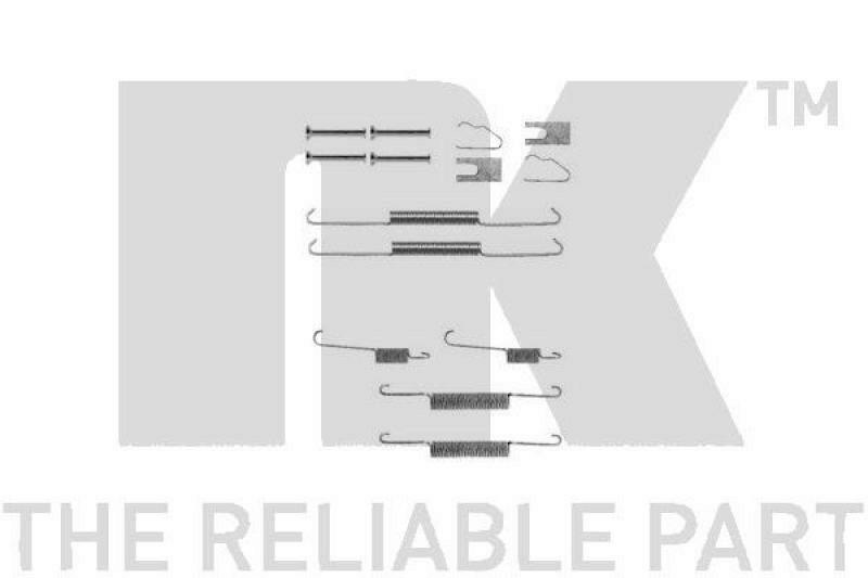 NK Accessory Kit, brake shoes