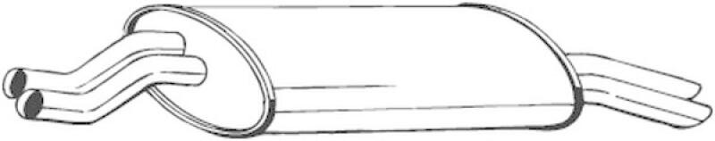 BOSAL End Silencer