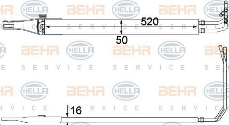 HELLA &Ouml;lk&uuml;hler, Lenkung BEHR HELLA SERVICE *** PREMIUM LINE *** 8MO 376 701-611