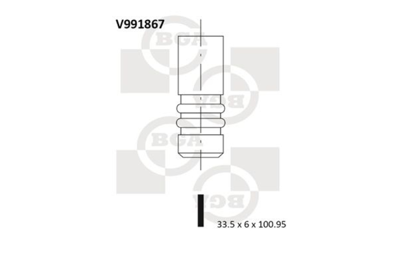 BGA Einlassventil V991867