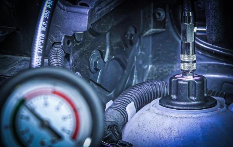 BGS Test Set, cooling system pressure