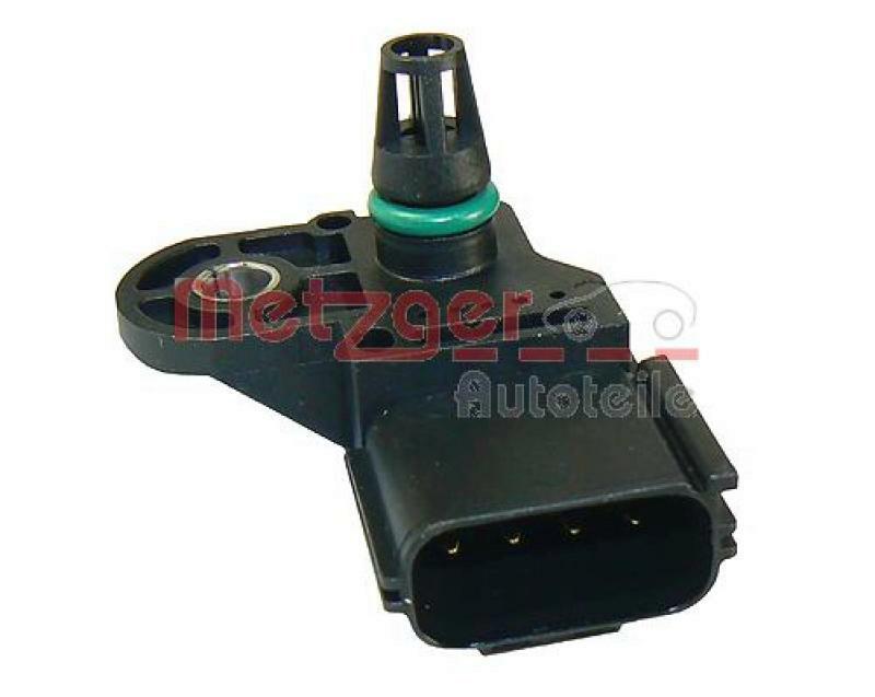 METZGER Sensor, boost pressure genuine