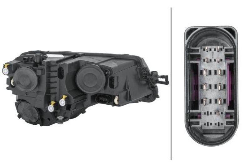 HELLA Headlight