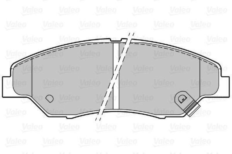 VALEO Bremsbelagsatz, Scheibenbremse ESSENTIAL 301511