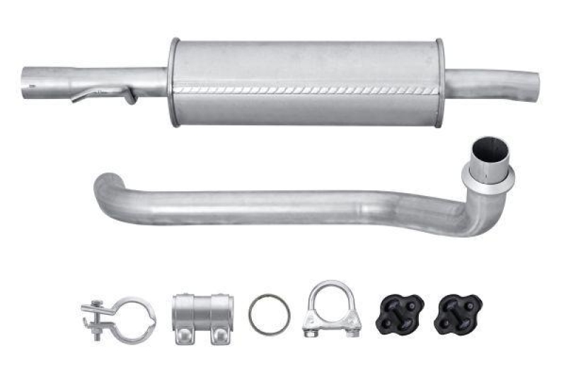 HELLA Front Muffler Easy2Fit &ndash; PARTNERED with Faurecia