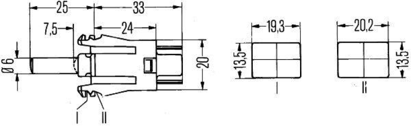 HELLA Switch, door contact