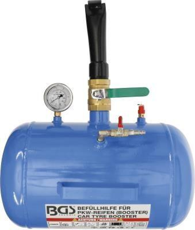BGS Compressed Air Tyre Gauge/-Filler