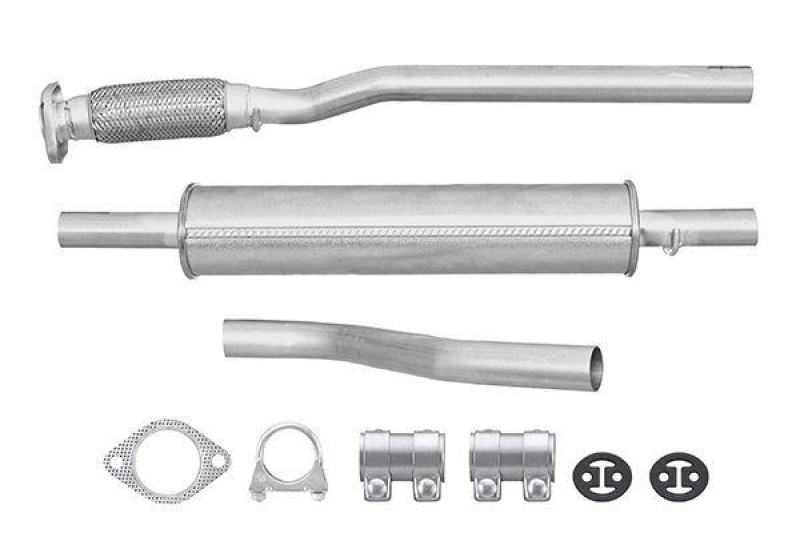 HELLA Centre Muffler Easy2Fit &ndash; PARTNERED with Faurecia