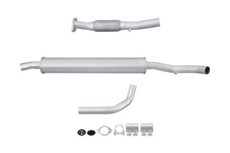 HELLA Centre Muffler Easy2Fit &ndash; PARTNERED with Faurecia