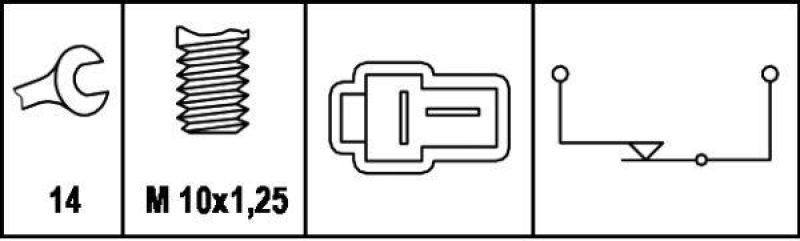 HELLA Brake Light Switch