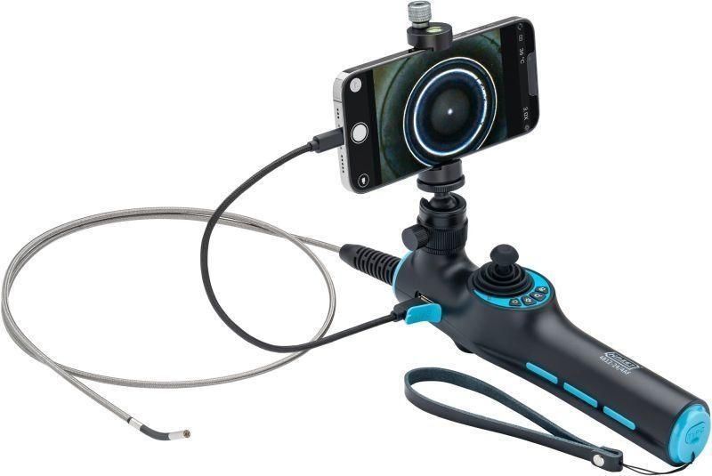 HAZET HD Videoendoskop Satz mit 360&deg; Schwenksonde 5-Teilig 4812-24/4AF